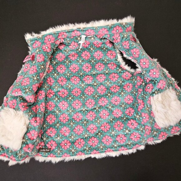 Matilda Jane Once Upon A Time Snow Queen Reversible Furry Vest - Picture 3 of 3